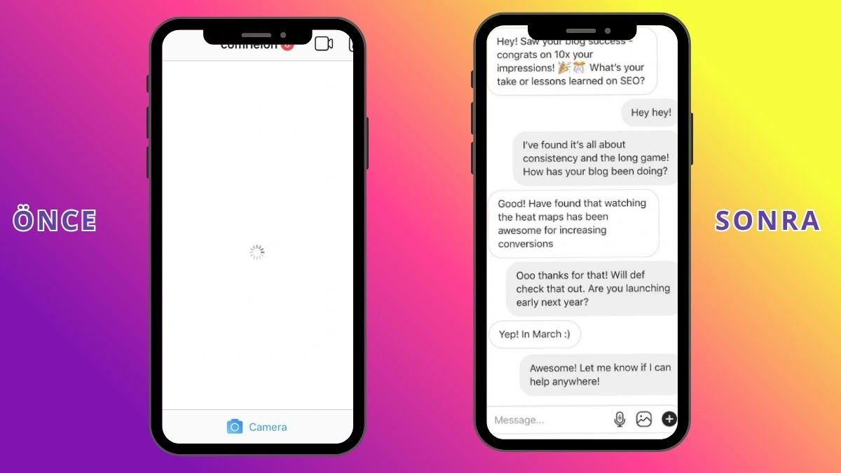 instagram eski mesajlar yüklenmiyor hatası